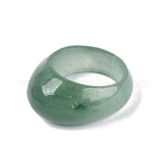 Natural Green Aventurine Finger Rings for Unisex&nbsp;G-Q601-19E