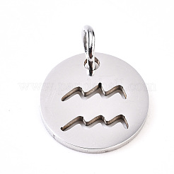 Non-Tarnish 201 Stainless Steel Charms&nbsp;STAS-Q237-M003-5