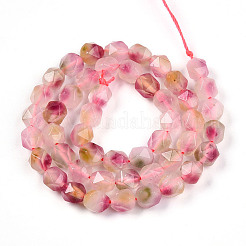 Dyed Natural White Jade Beads Strands&nbsp;G-T139-8mm-45T