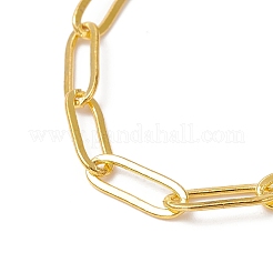 3Pcs 3 Styles Brass Paperclip Chain Bracelet Making&nbsp;AJEW-JB01424