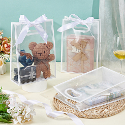 Rectangle PP Plastic Storage Tote Bags&nbsp;ABAG-WH0046-60A