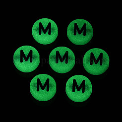 Luminous Frosted Acrylic Beads&nbsp;FACR-T008-02M