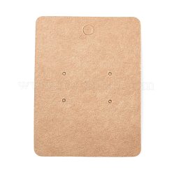 Blank Kraft Paper Earring Display Cards&nbsp;CDIS-G005-12