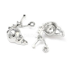 Alloy Enamel Pendants&nbsp;PALLOY-F320-03P