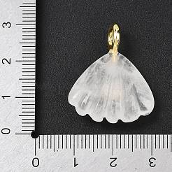 Natural Quartz Crystal Carved Pendants&nbsp;G-G330-02G-02