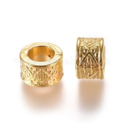 Tibetan Style Alloy European Beads&nbsp;X-LF8485Y-G