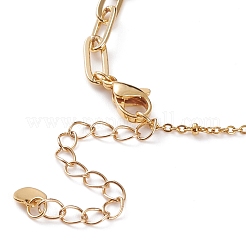 Brass Micro Pave Cubic Zirconia Butterfly Link Bracelets&nbsp;BJEW-JB05834