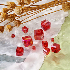 Electroplate Glass Beads Strands&nbsp;EGLA-TA0001-06