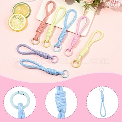 10Pcs Nylon Cord Pendant Decorations&nbsp;FIND-YW0011-22
