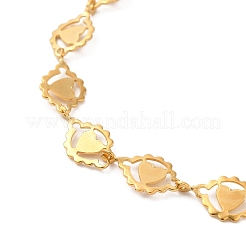304 Stainless Steel Chain Bracelet for Women&nbsp;BJEW-I313-06