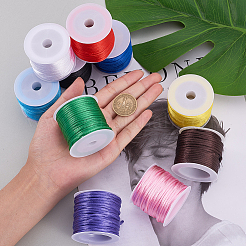 Nylon Satin Rattail Cord&nbsp;NWIR-PH0001-40B
