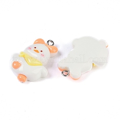 Rooster Resin Pendants&nbsp;RESI-U004-02E