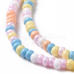 Glass Seed Bead Strands&nbsp;LAMP-B021-04E