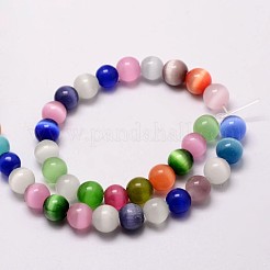 Cat Eye Beads Strands&nbsp;CE-M011-10mm-C