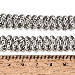 316L Surgical Stainless Steel Link Chain Choker Necklaces&nbsp;SA-CBAB122-03P