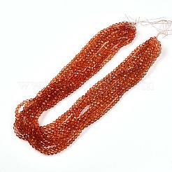 Baking Paint Transparent Glass Beads Strands&nbsp;DGLA-A035-T6mm-A04