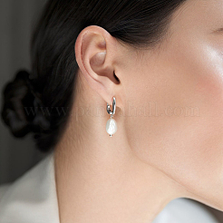S925 Silver Freshwater Pearl Necklace Elegant Jewelry Set for Formal Occasions&nbsp;EC3448-3