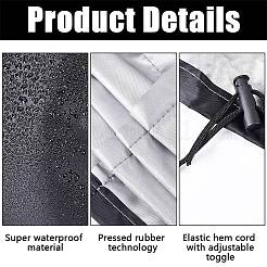 Polyester Wall Mounted Electric Fan Dust Cover&nbsp;AJEW-WH20010-65B