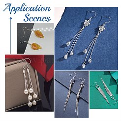 Tarnish Resistant 304 Stainless Steel French Earring Hooks&nbsp;STAS-N0013-15P