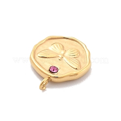 304 Stainless Steel Rhinestone Pendants&nbsp;STAS-M092-04G