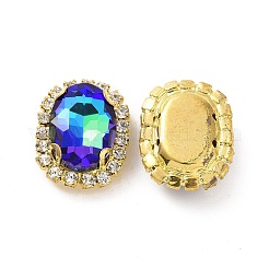 Oval Sew on Rhinestone&nbsp;DIY-E062-05G-B03