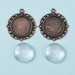 Pendant Making Sets&nbsp;DIY-X0288-64R-FF