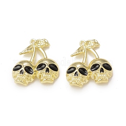 Rack Plating Alloy Enamel Pendants&nbsp;PALLOY-P291-07G