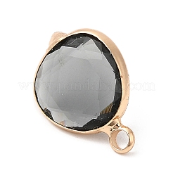 Brass Stud Earring Findings&nbsp;KK-Q777-30LG