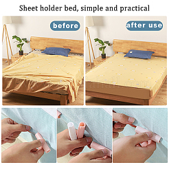 30Pcs Plastic Bed Sheet Grippers&nbsp;KY-CA0001-35
