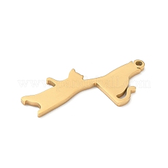 304 Stainless Steel Pendants&nbsp;LS-STAS-F326-17G