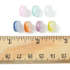 105Pcs 7 Colors Opaque Glass Beads&nbsp;GLAA-FS0001-43