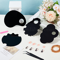 4Pcs Acrylic Nail Art Display Board&nbsp;ODIS-WH0030-267B