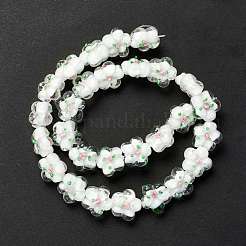 Handmade Lampwork Beads Strands&nbsp;LAMP-D015-08K
