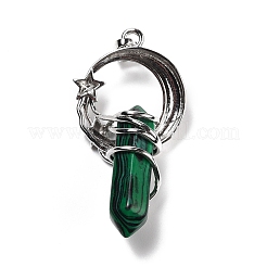 Synthetic Malachite Pointed Pendants&nbsp;G-I0322-03P-01