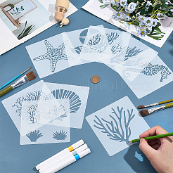 Human Face PET Drawing Painting Stencils Templates&nbsp;DIY-WH20097-020