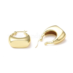 Rack Plating Brass Handbag Shape Hoop Earrings for Women&nbsp;EJEW-F306-04G