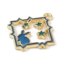 Alloy Enamel Pendant&nbsp;ENAM-Z010-02C-KCG