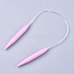 ABS Plastic Circular Knitting Needles&nbsp;TOOL-T006-44