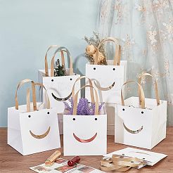 Funny Craft Paper Handbags&nbsp;CARB-WH0018-02B