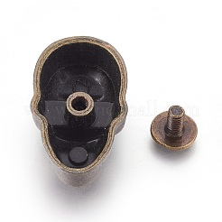 Zinc Alloy Studs Rivets&nbsp;PALLOY-WH0048-01AB