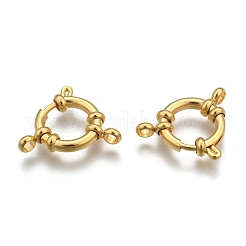 304 Stainless Steel Spring Ring Clasps&nbsp;X-STAS-H558-29G