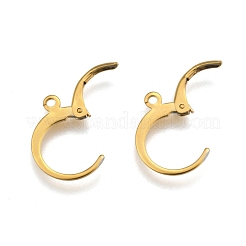 304 Stainless Steel Leverback Earring Findings&nbsp;X-STAS-P210-30G