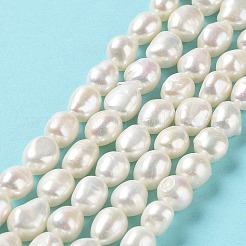 Natural Cultured Freshwater Pearl Beads Strands&nbsp;PEAR-Z002-20