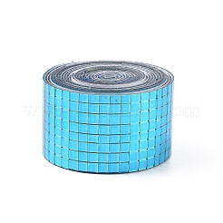 Glitter Resin Hotfix Rhinestone(Hot Melt Adhesive On The Back)&nbsp;OCOR-WH0058-32I