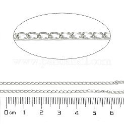 304 Stainless Steel Curb Chains&nbsp;CHS-Z005-02P