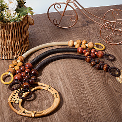 Wood Beads Bag Handles&nbsp;FIND-BBC0001-75A
