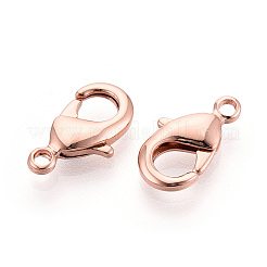 Brass Lobster Claw Clasps&nbsp;KK-YW0004-01C-RG