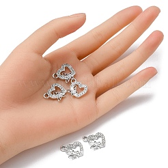 Alloy Rhinestone Pendants&nbsp;ALRI-YW0001-02