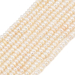 Natural Cultured Freshwater Pearl Beads Strands&nbsp;PA-CBAFEE8-17E