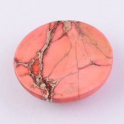 Dyed Natural Regalite/Imperial Jasper/Sea Sediment Jasper Cabochons&nbsp;G-E294-06